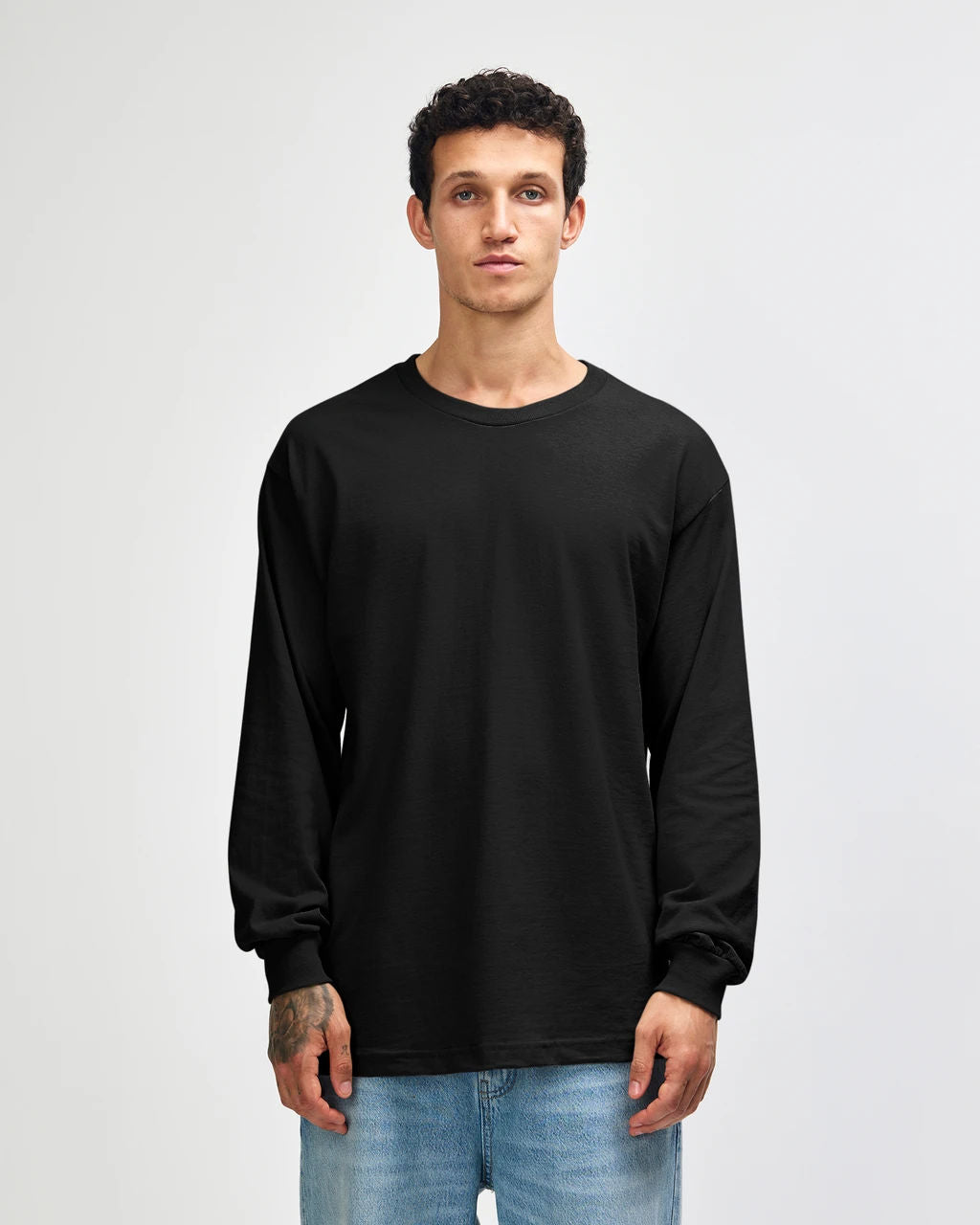 1304 American Apparel Heavyweight Cotton Unisex Long Sleeve T-Shirt