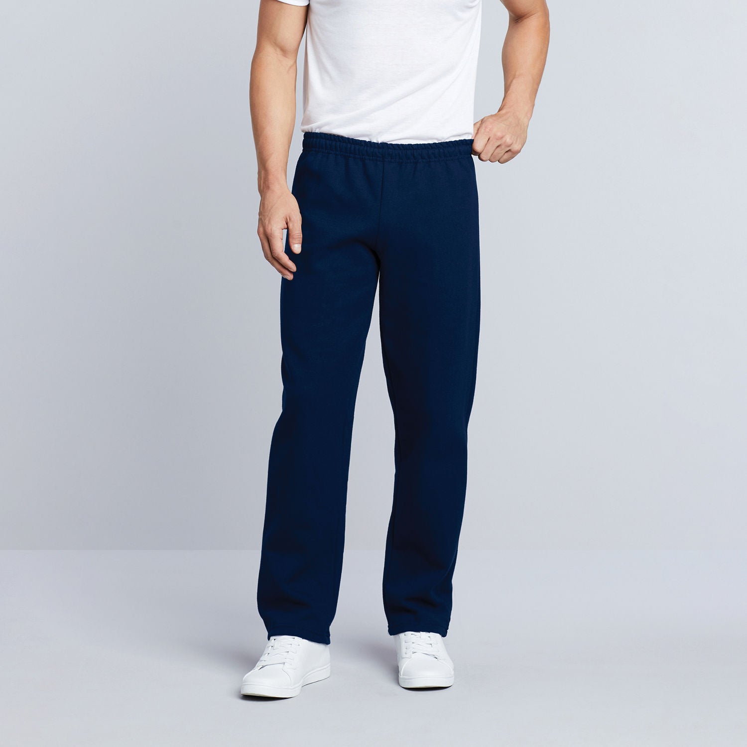 18400 Heavy Blend Adult Open Bottom Sweatpants