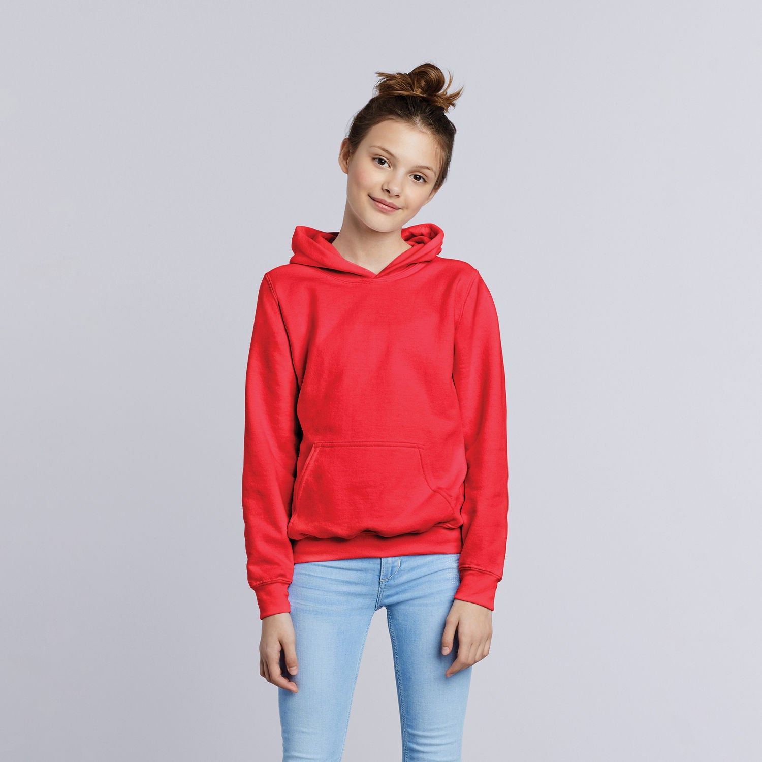 18500B Gildan Heavy Blend Youth Hooded Sweatshirt