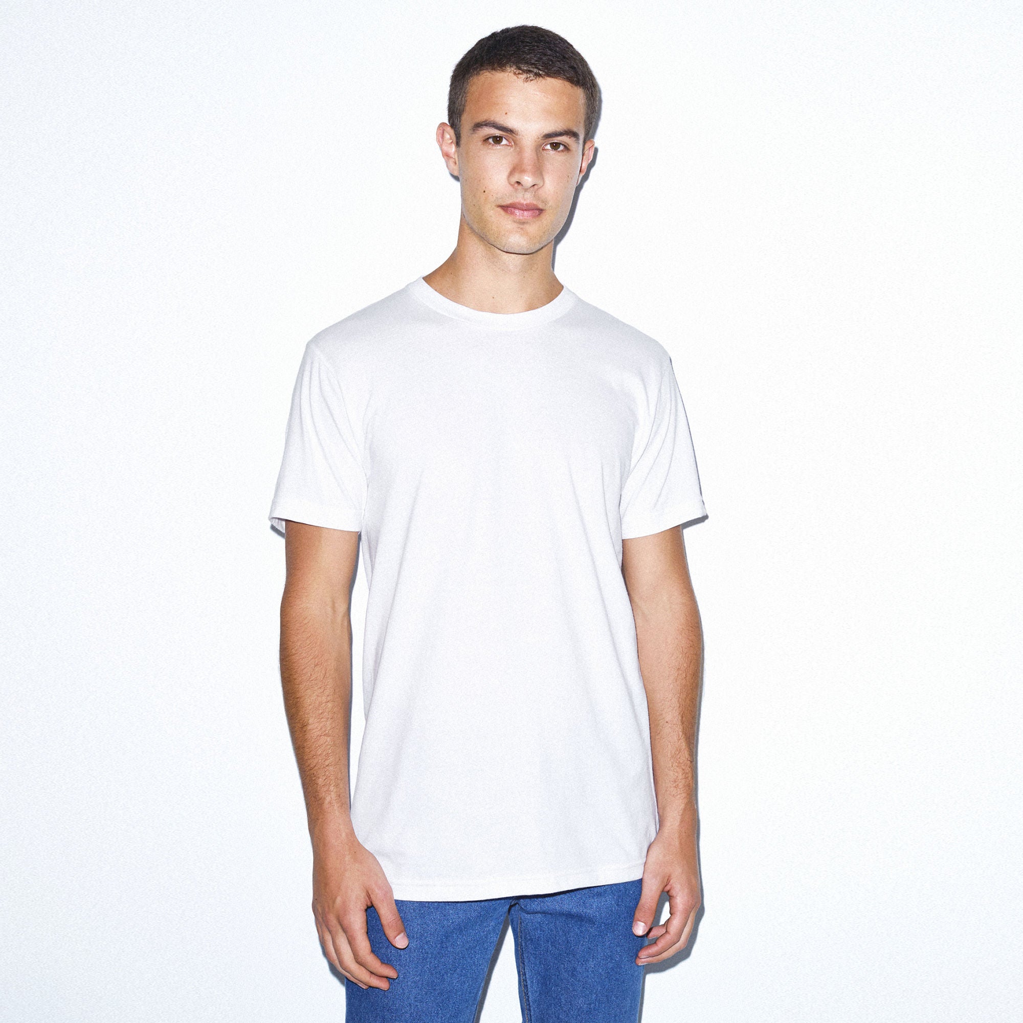 2001 American Apparel Unisex Fine Jersey Short Sleeve T-Shirt