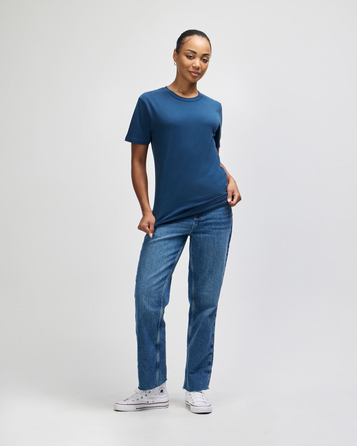 2001 American Apparel Unisex Fine Jersey Short Sleeve T-Shirt