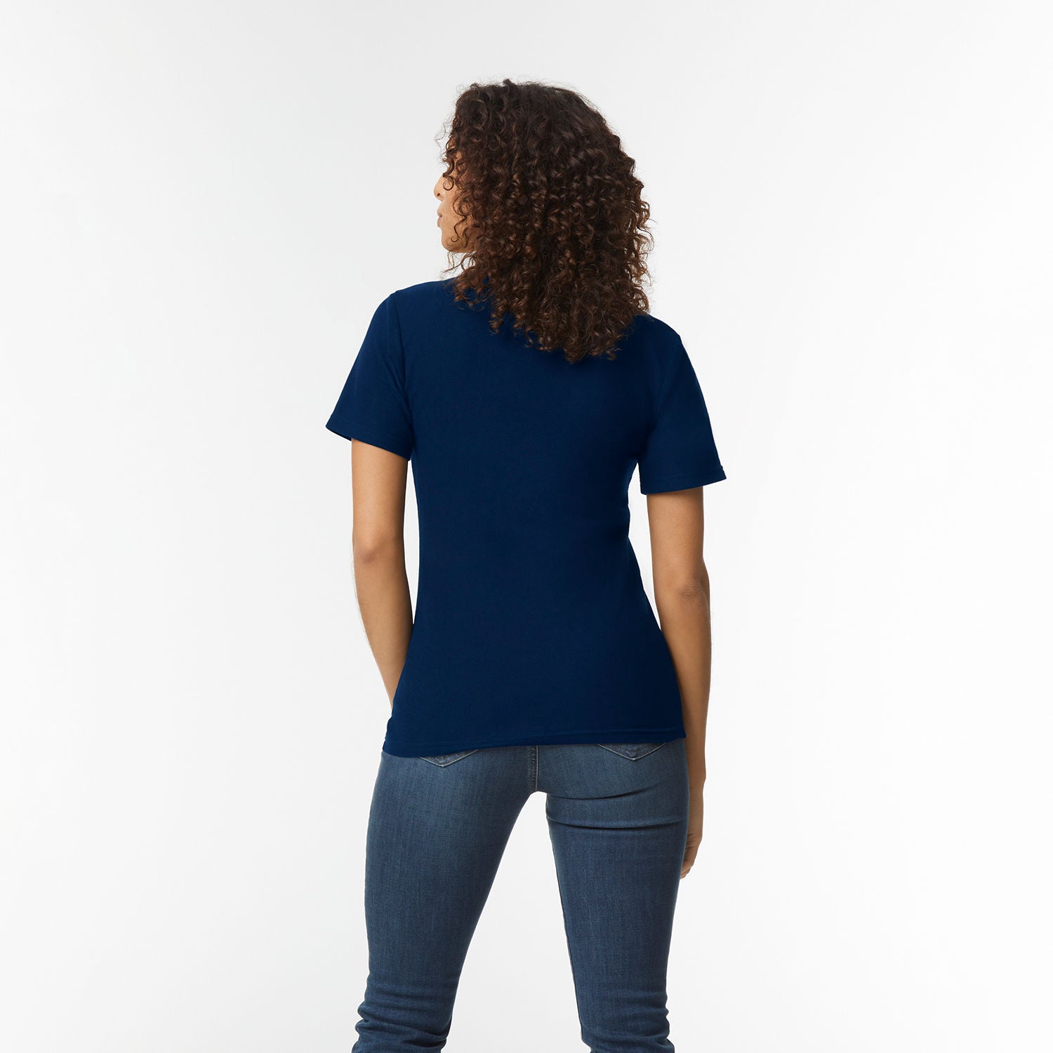 64800L Gildan Softstyle Ladies' Double Pique Polo