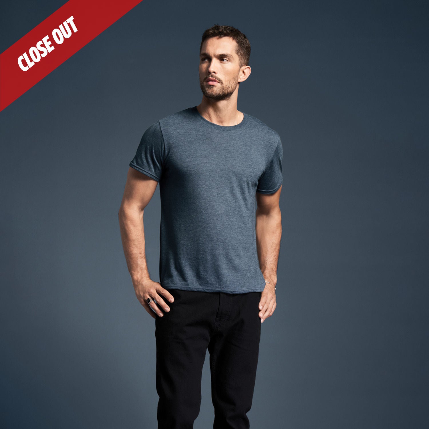 6750 Anvil Adults Tri-Blend T-Shirt- Clearance