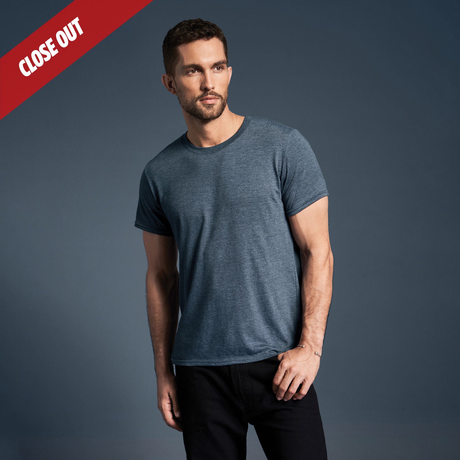 6750 Anvil Adults Tri-Blend T-Shirt- Clearance