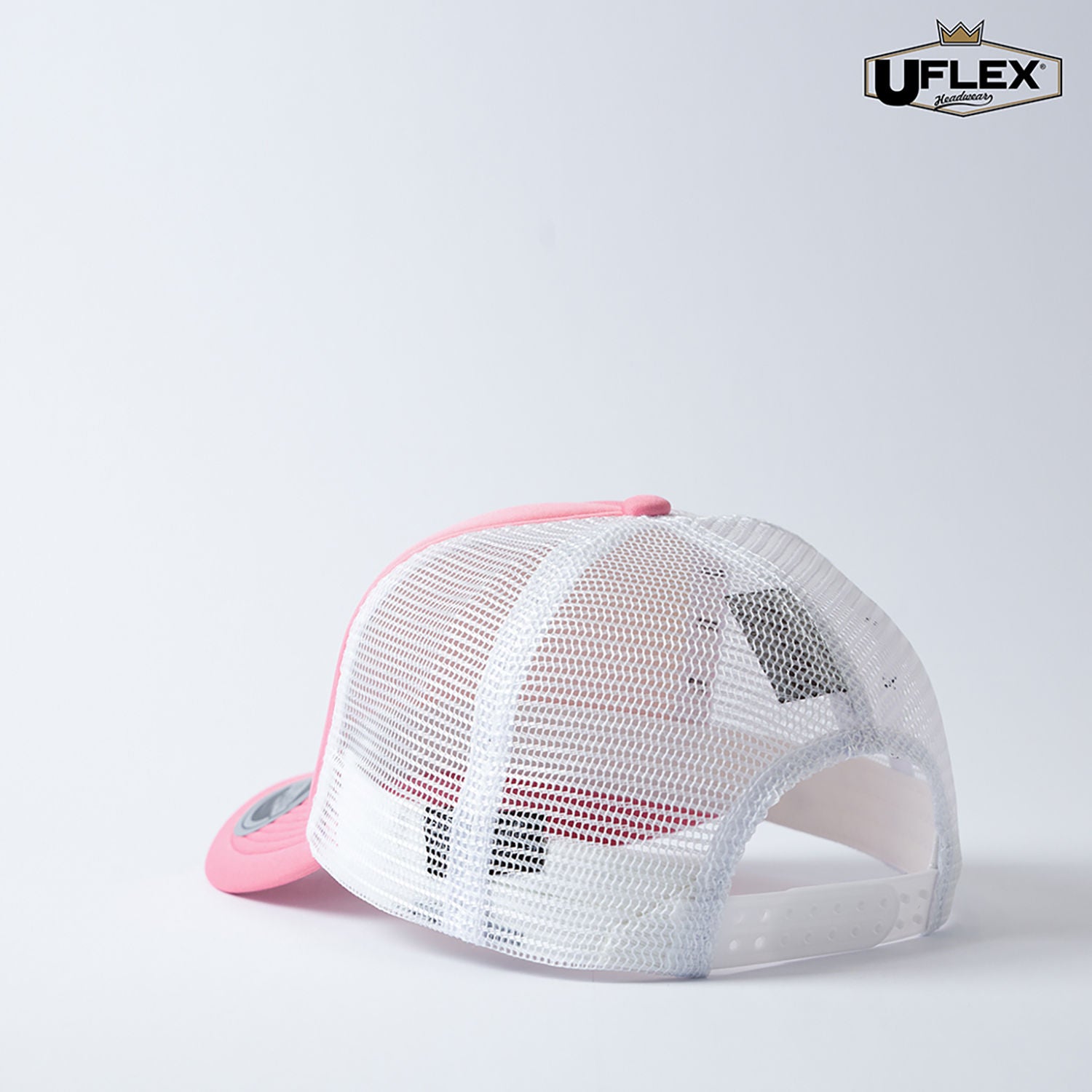 #colour_Pink/White Mesh