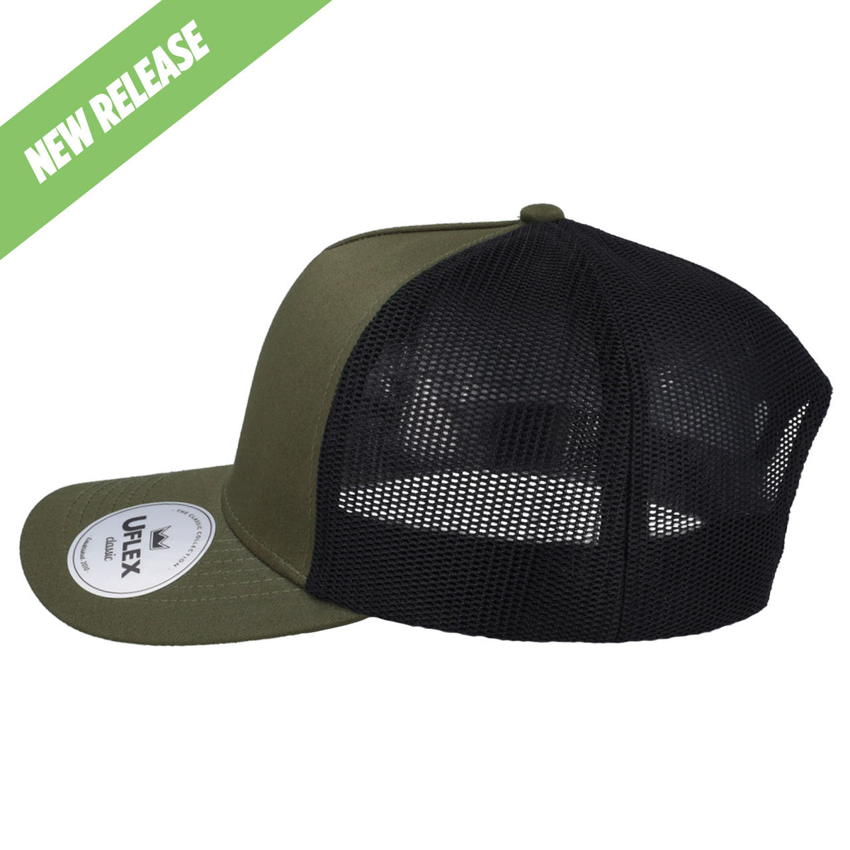 #colour_Olive / Black Mesh