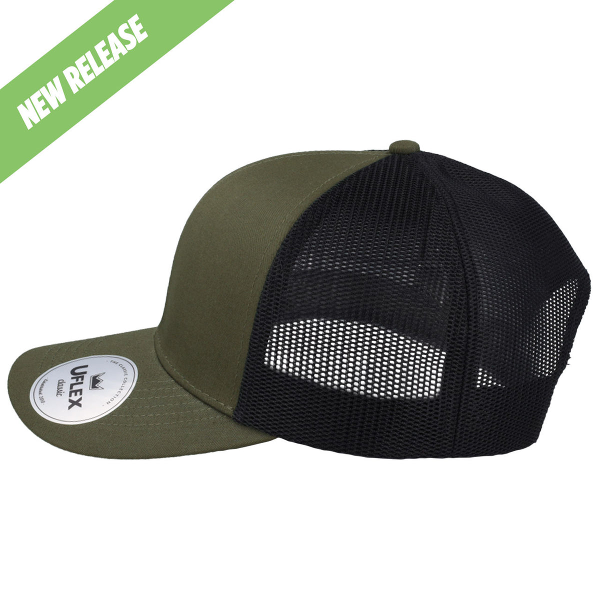 #colour_Olive / Black Mesh