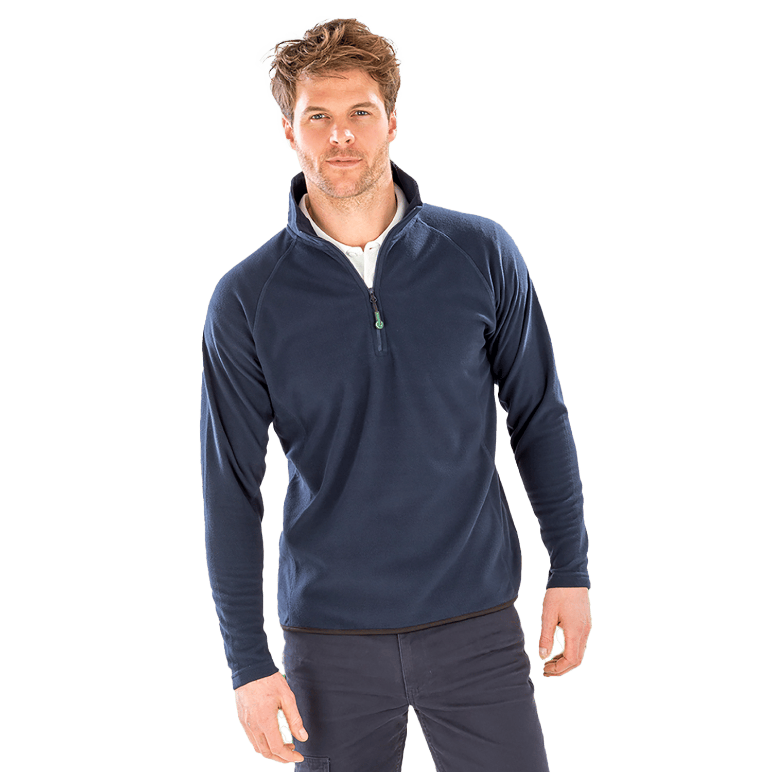 R905X Result Recycled PET Adult Qtr.Zip Fleece Top