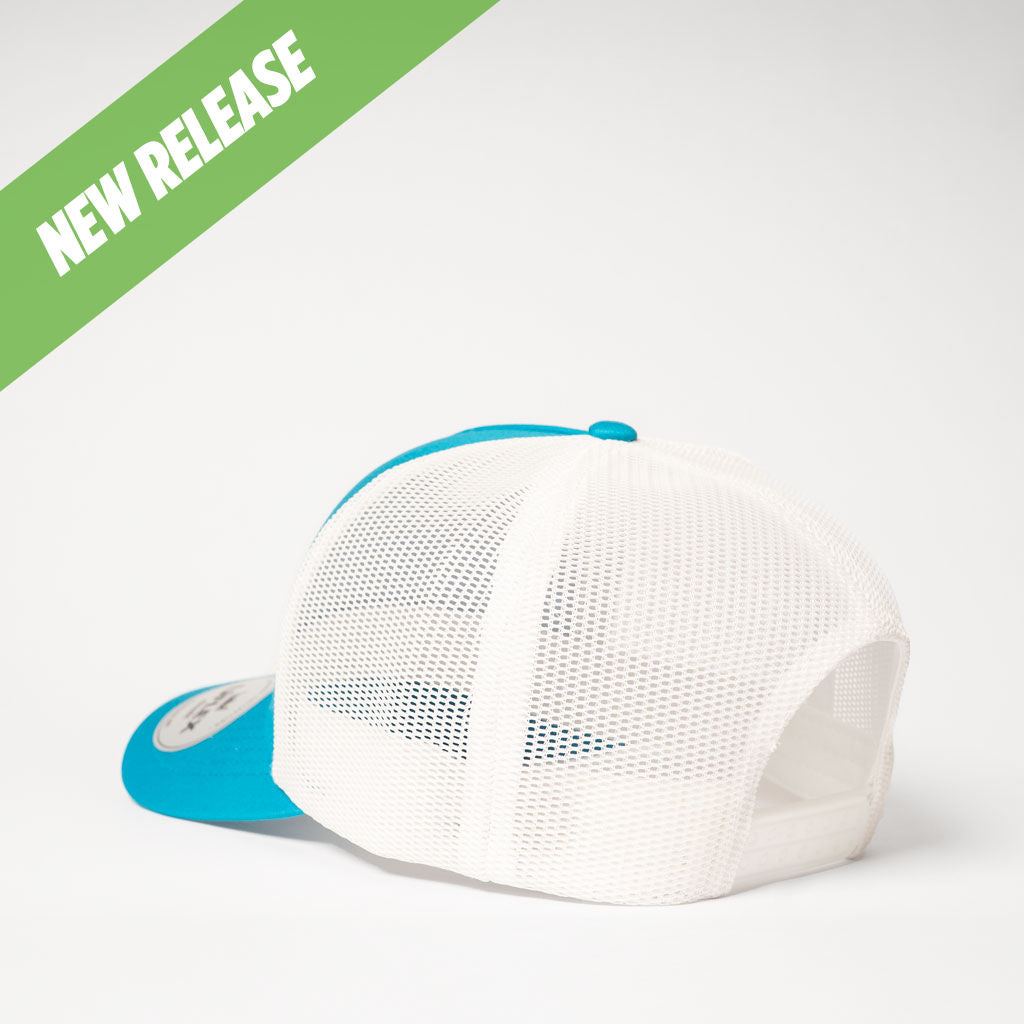 #colour_Aqua / White Mesh