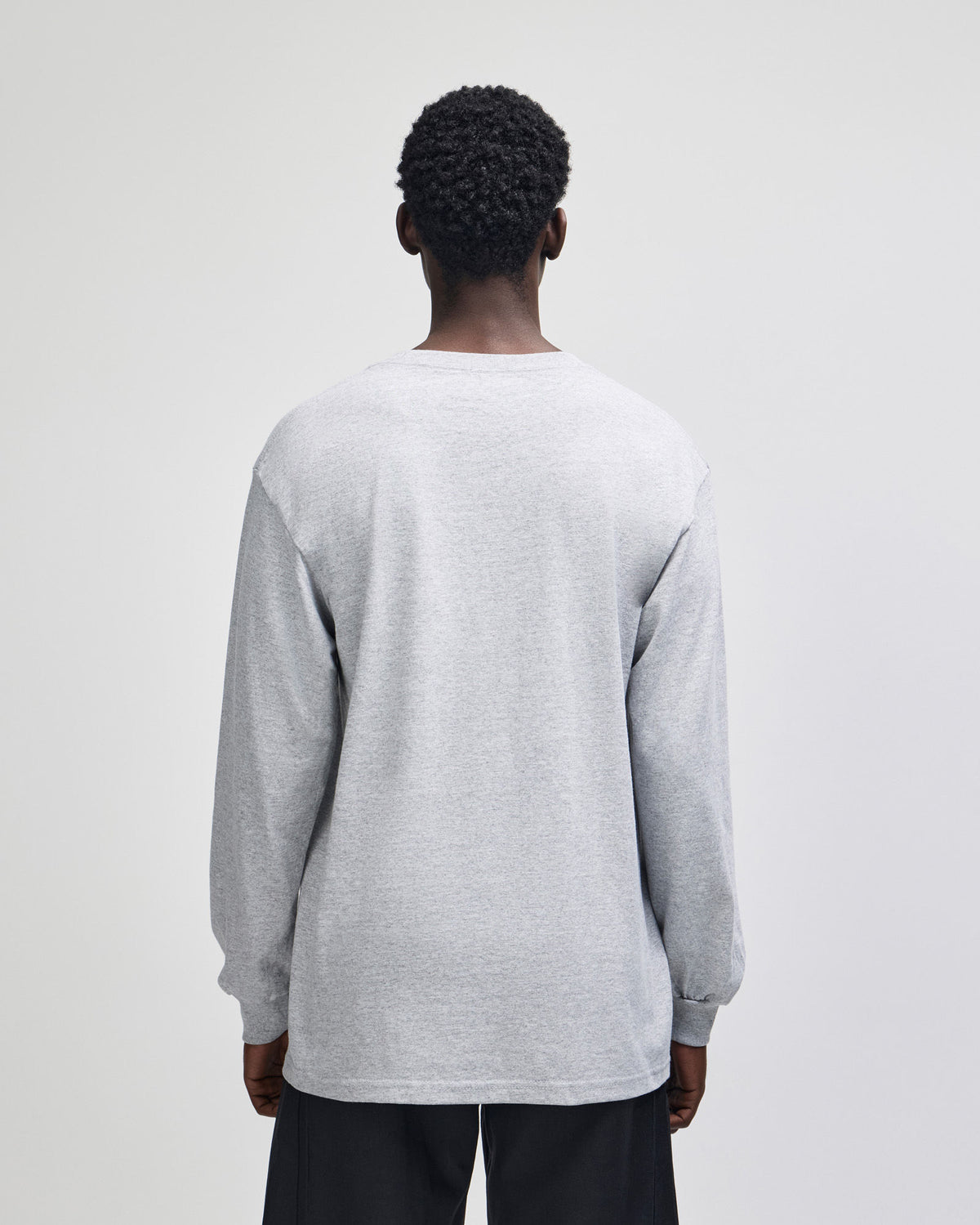 1304 American Apparel Heavyweight Cotton Unisex Long Sleeve T-Shirt