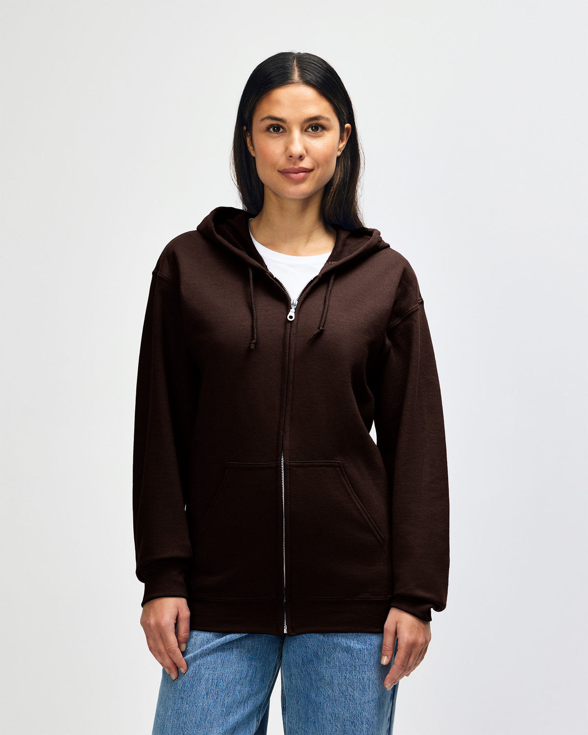 18600 Gildan Heavy Blend Adult Full Zip Hooded Sweatshirt