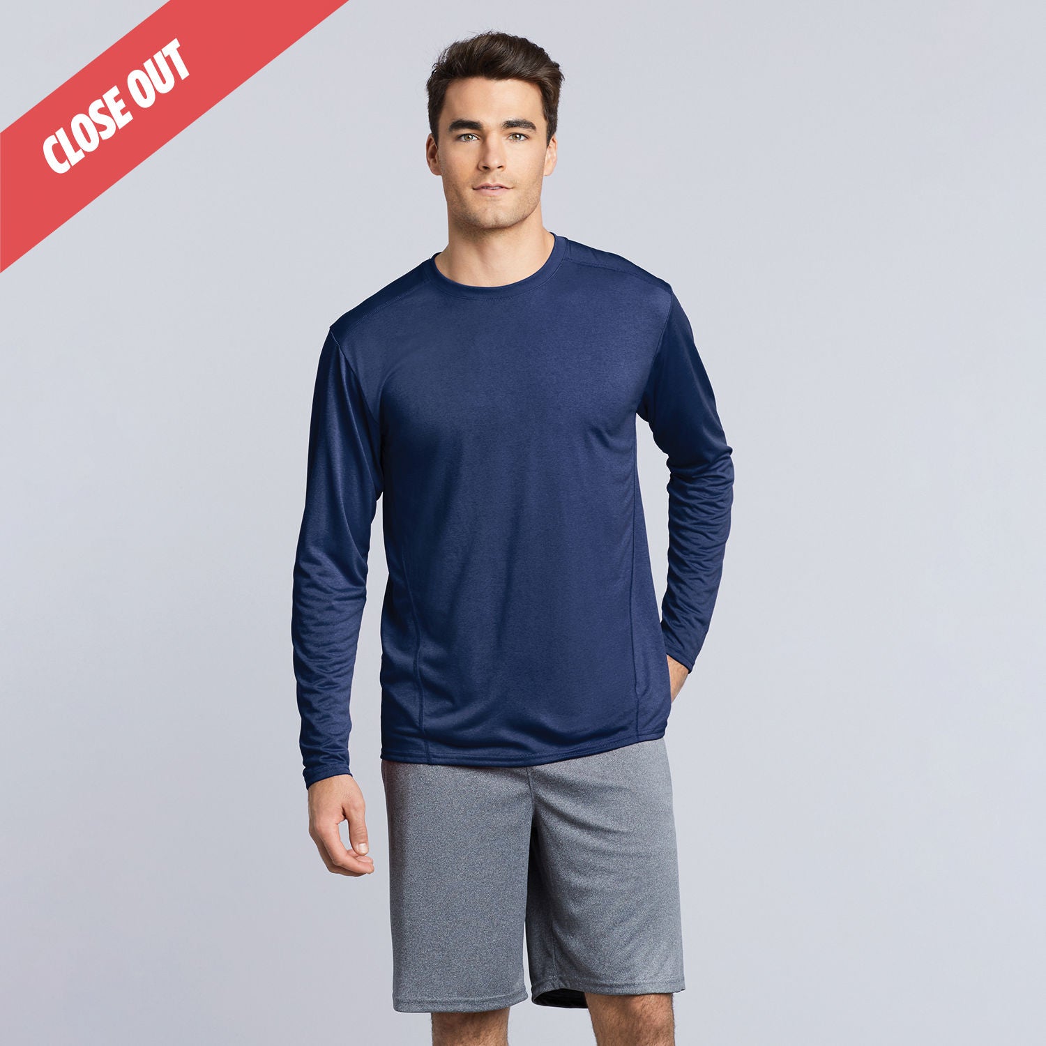47400 Gildan Performance Adult Long Sleeve Tech T-Shirt
