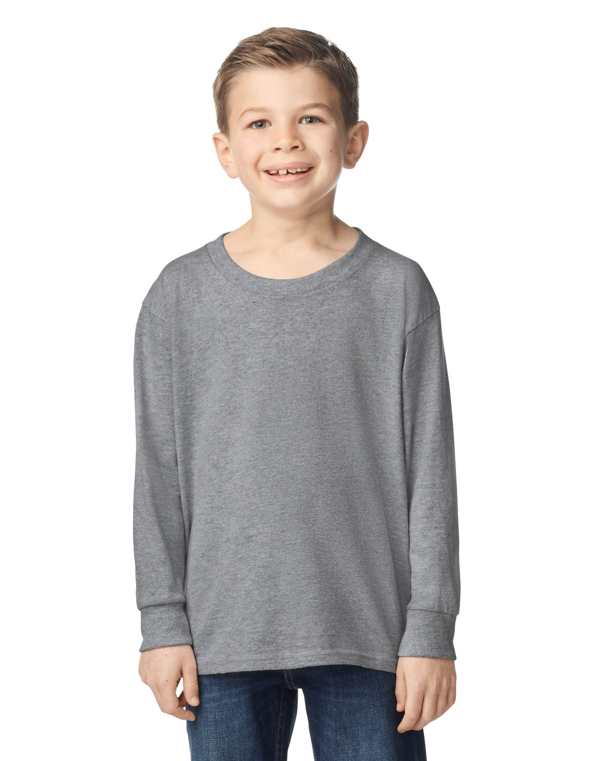 5400B Gildan Heavy Cotton Youth Long Sleeve T-shirt