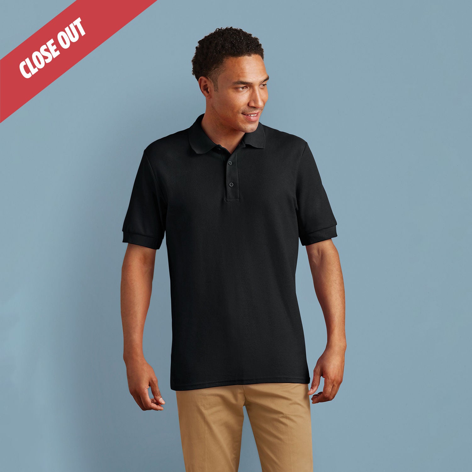 82800 Gildan Premium Cotton Adult Double Pique Sport Shirt