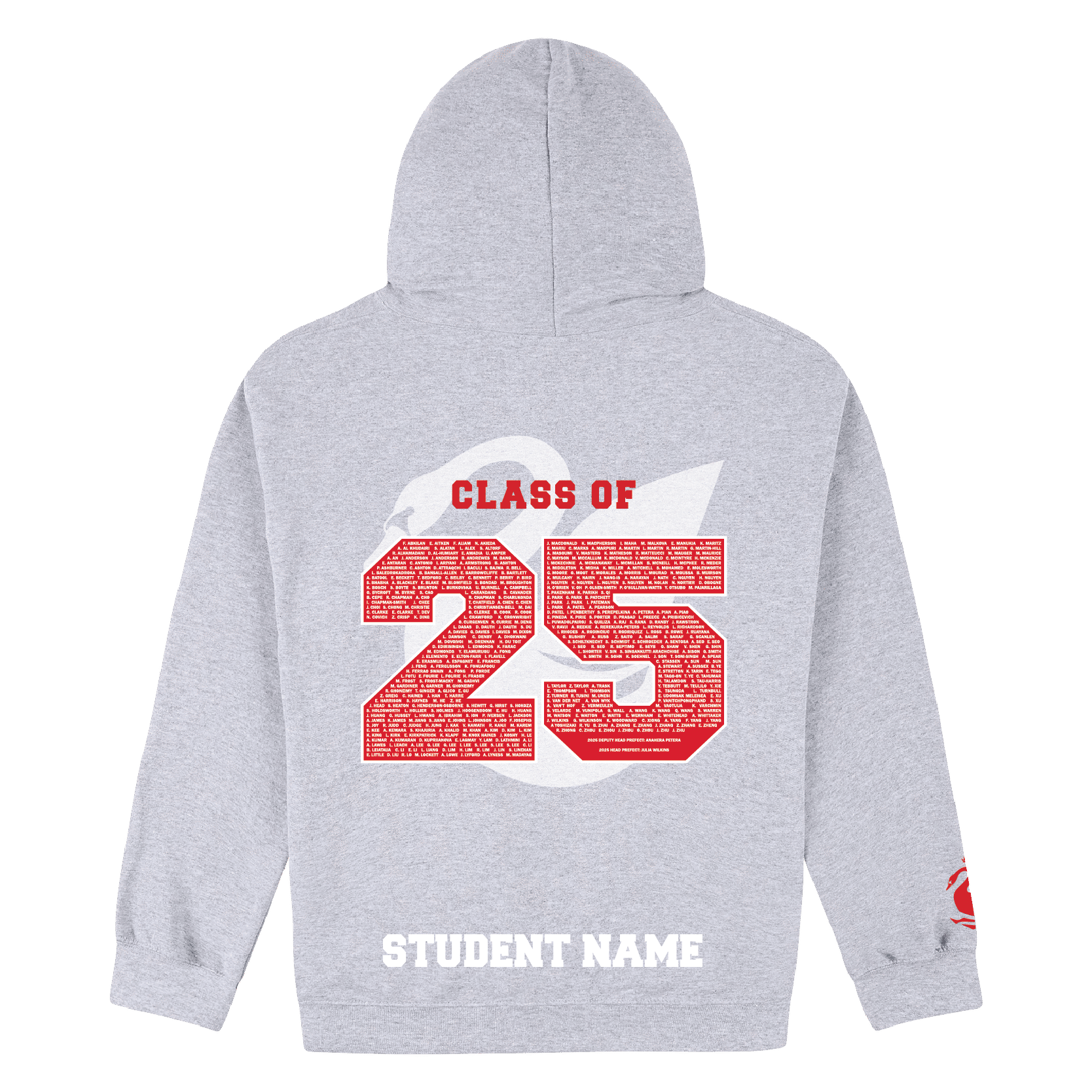 West Lake Girls High School Leavers Hoodie 2025