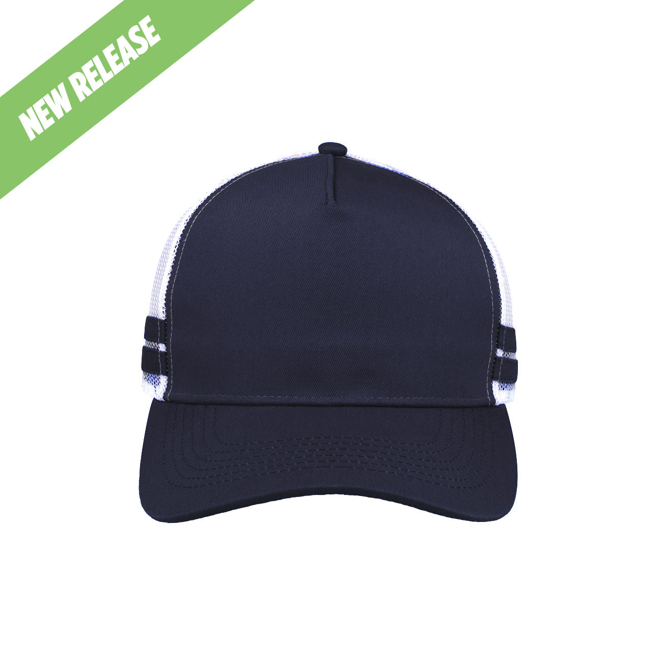 #colour_Navy / White Mesh / Navy Stripes