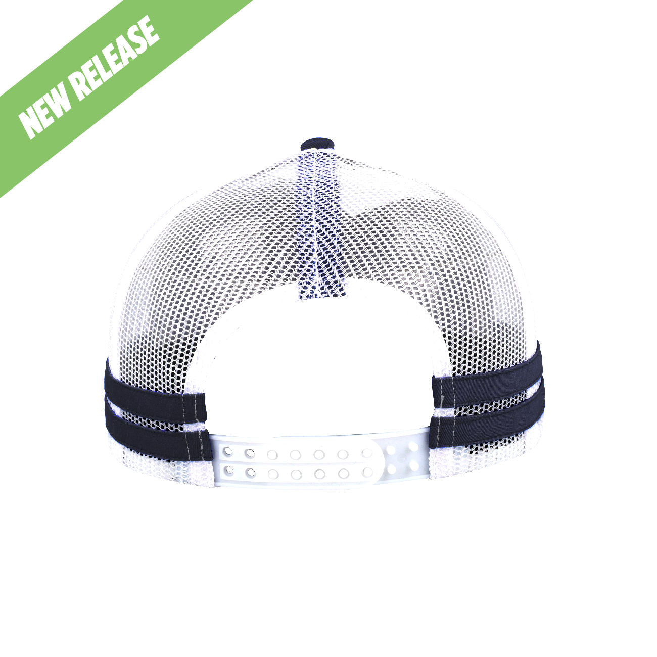 #colour_Navy / White Mesh / Navy Stripes