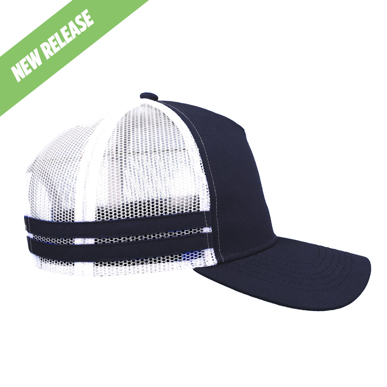 #colour_Navy / White Mesh / Navy Stripes