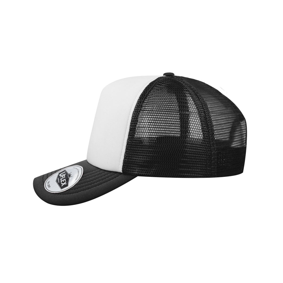 #colour_White/Black Mesh