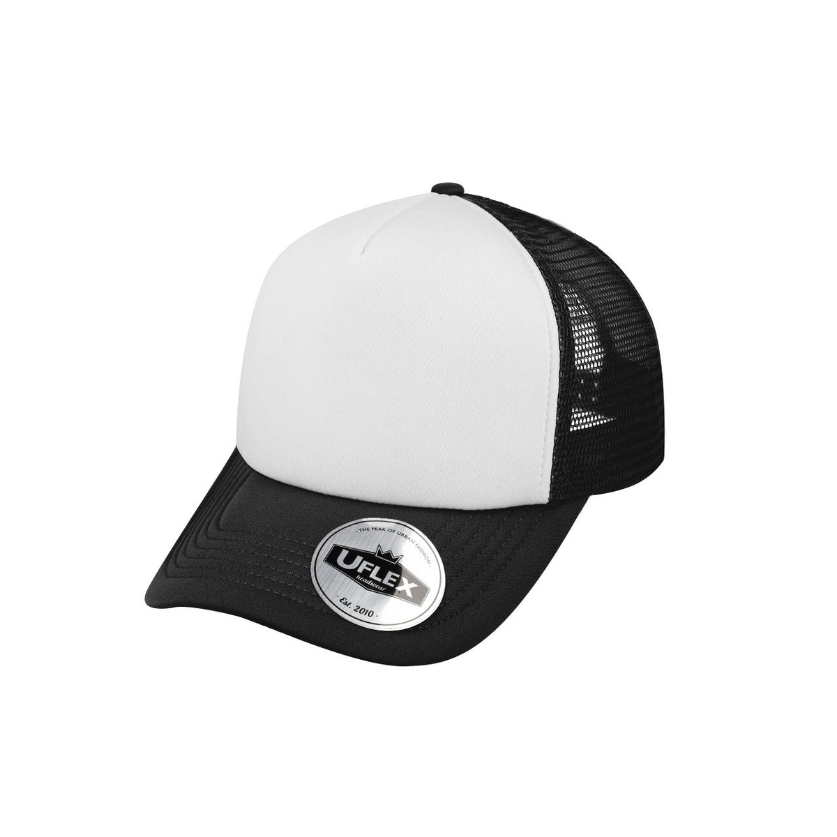 #colour_White/Black Mesh