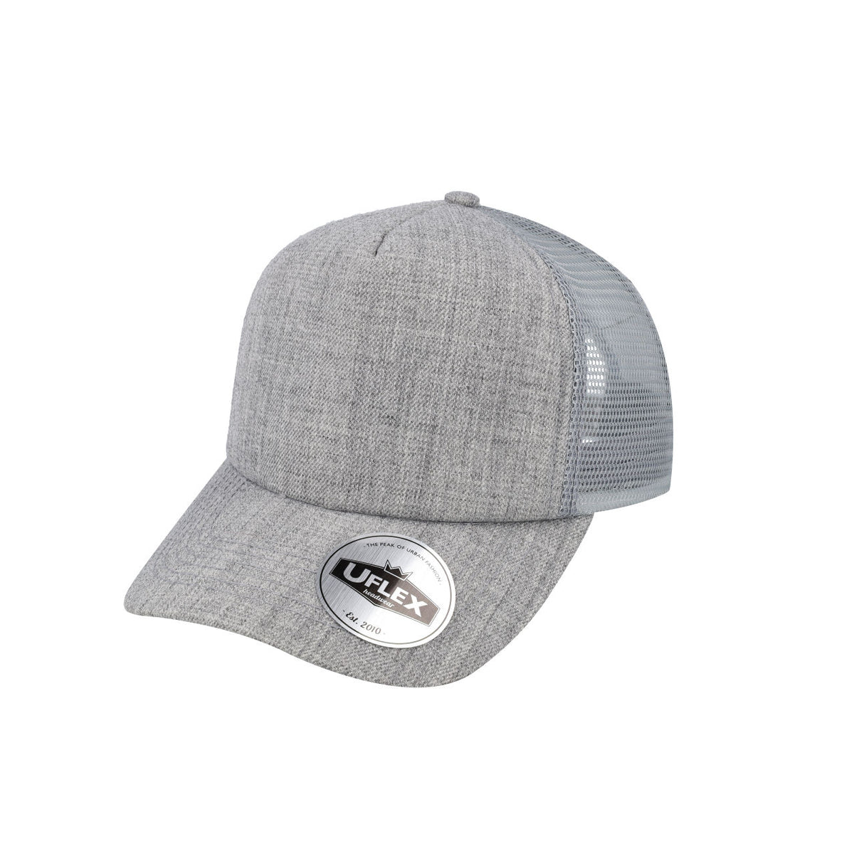 #colour_Grey Melange Mesh