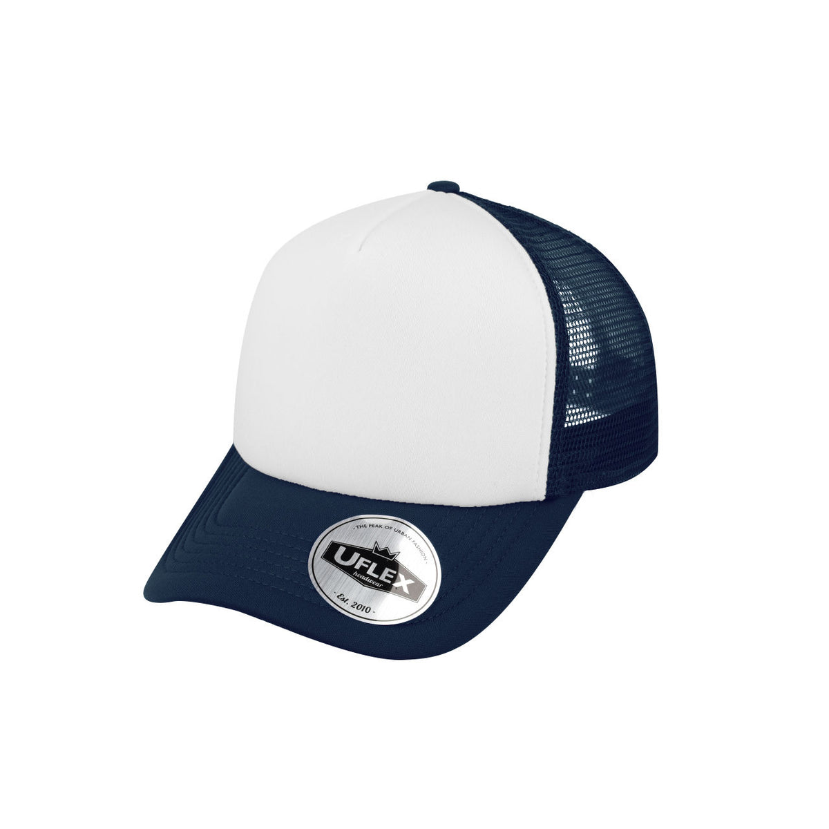 #colour_White/Navy Mesh