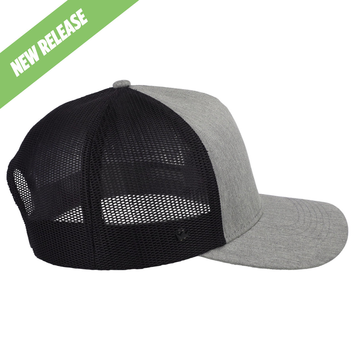 #colour_Grey Melange / Black Mesh