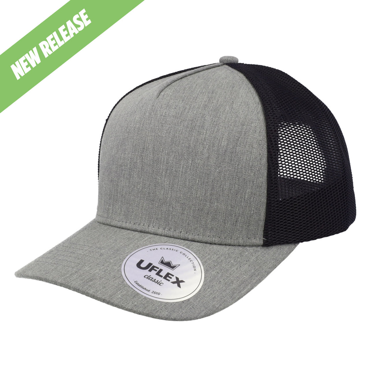 #colour_Grey Melange / Black Mesh