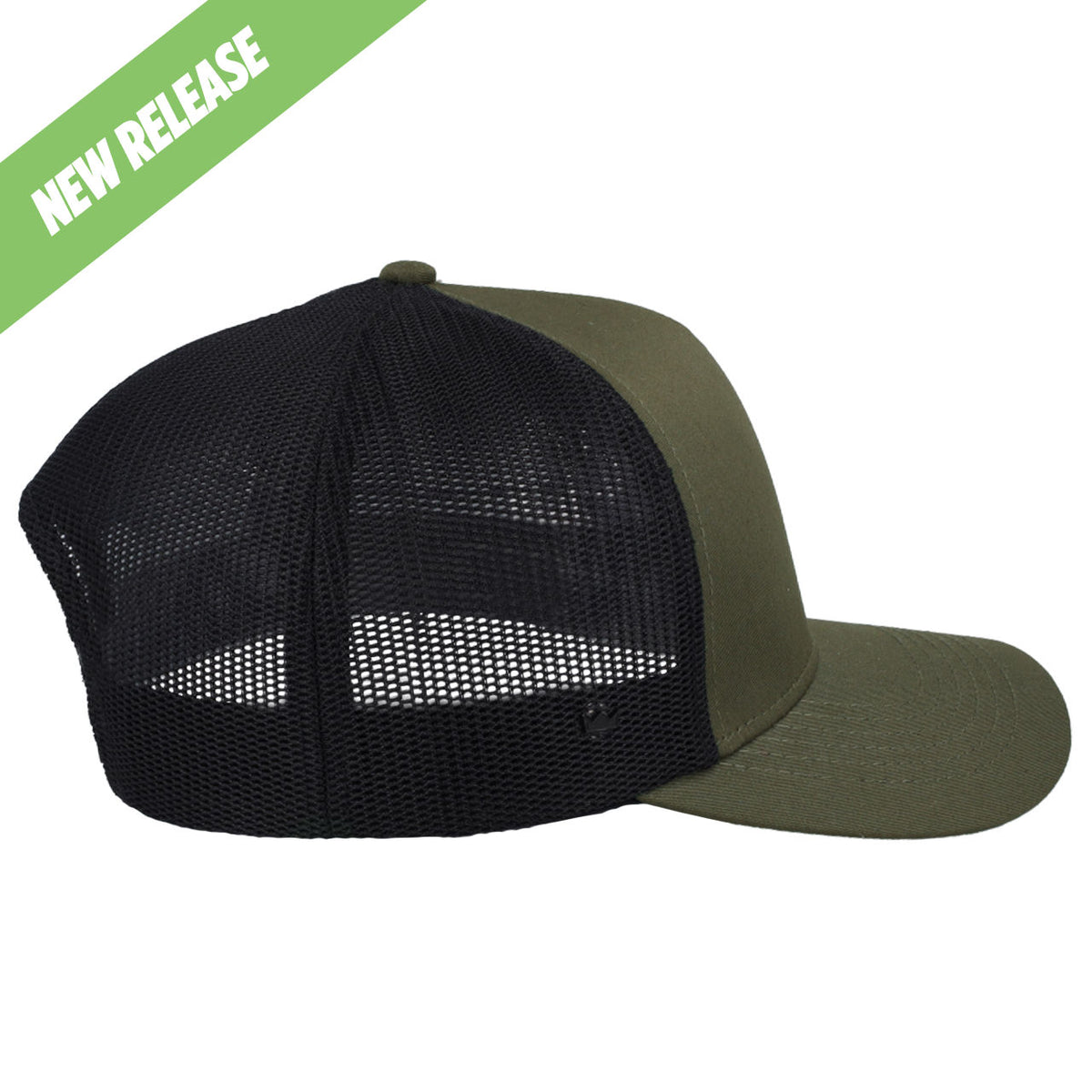 #colour_Olive / Black Mesh