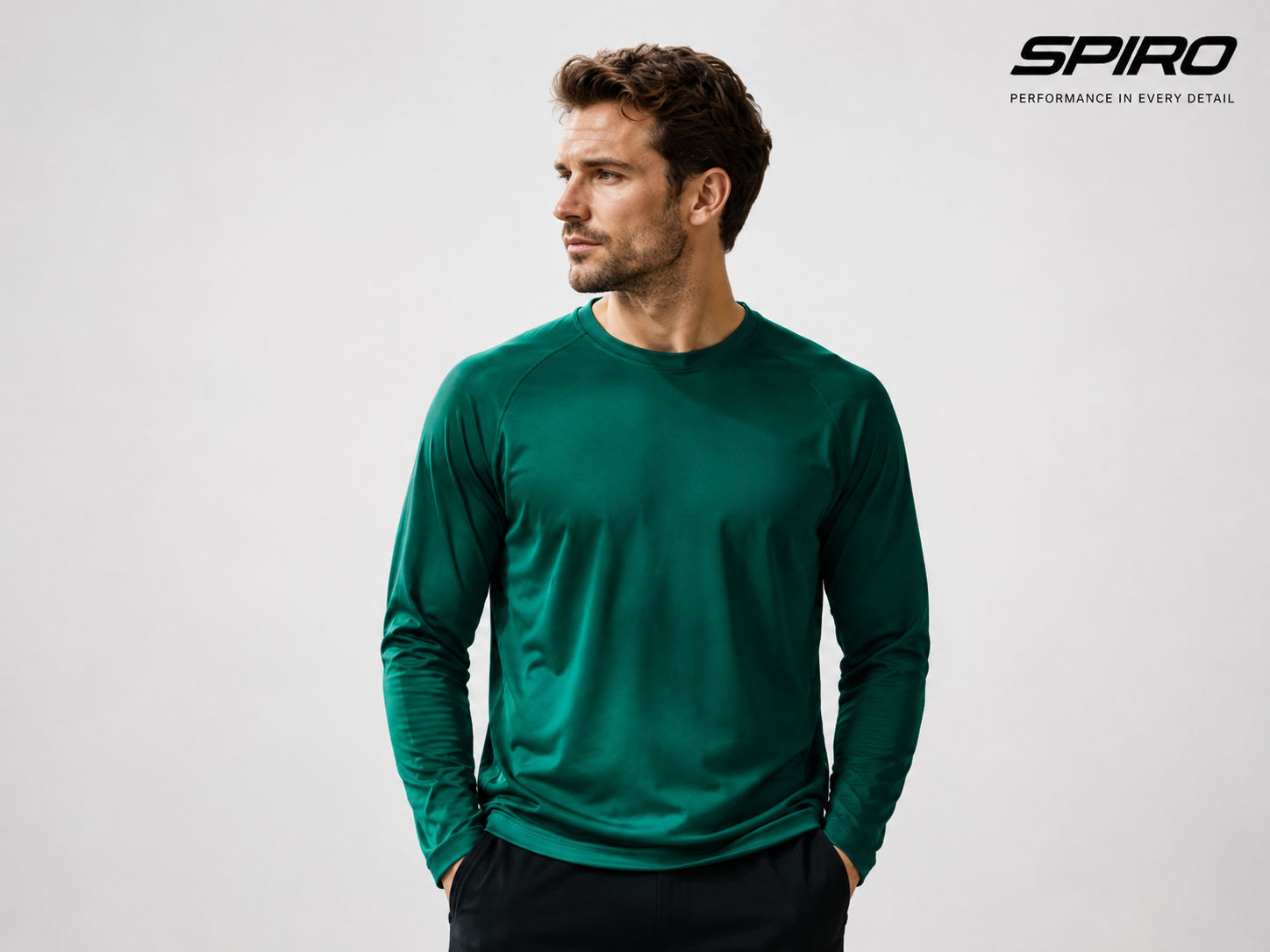 S289X Spiro Adult Impact Performance Aircool Longsleeve