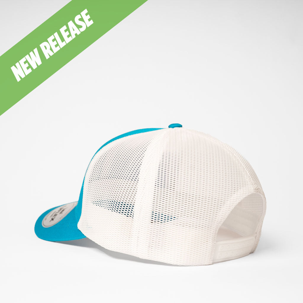 #colour_Aqua / White Mesh