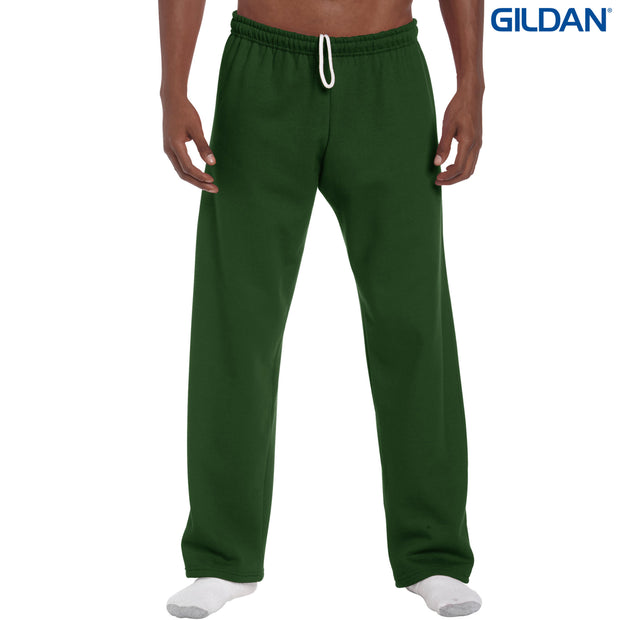18400 Gildan Heavy Blend Adult Open Bottom Sweatpants