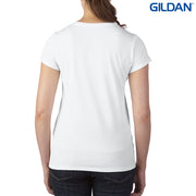 47V00L Gildan Performance Ladies’ V-Neck Tech T-Shirt- Clearance